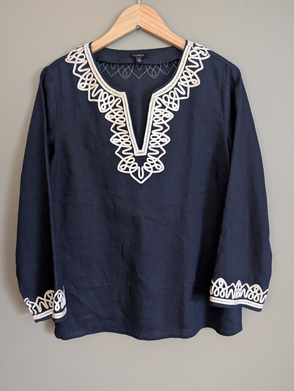 Talbots Linen Tunic Size Medium